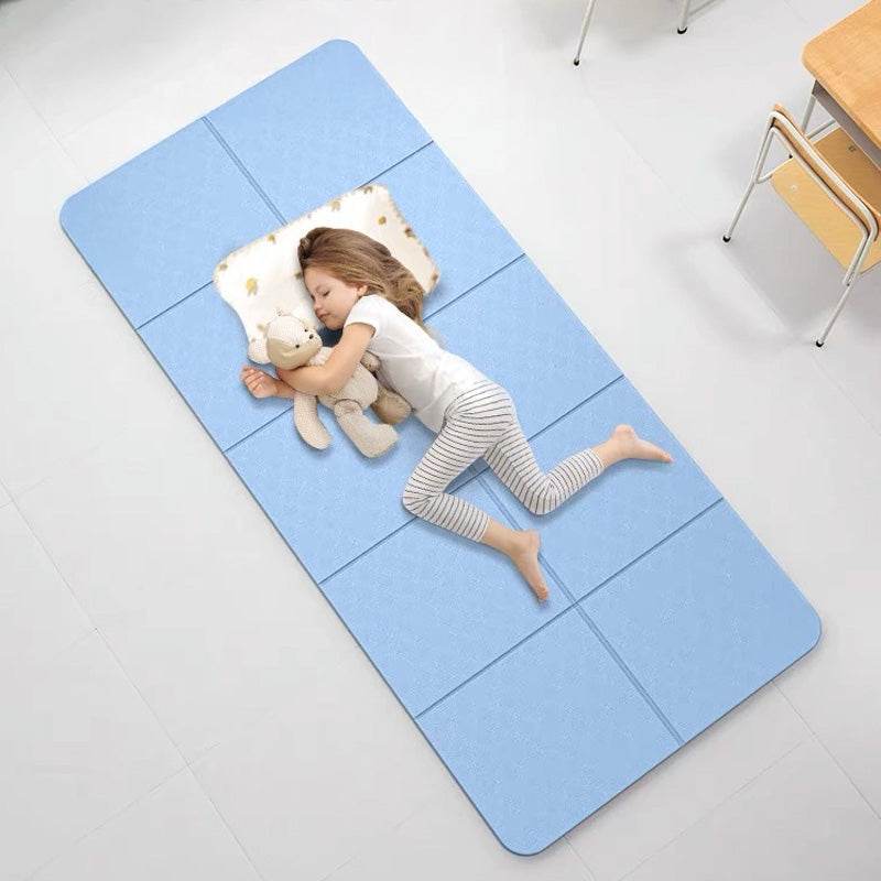 Foldable eco-friendly non-slip double-sided yoga mat