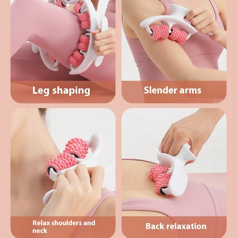 Massage Ring Clip Roller for Muscle Relaxation