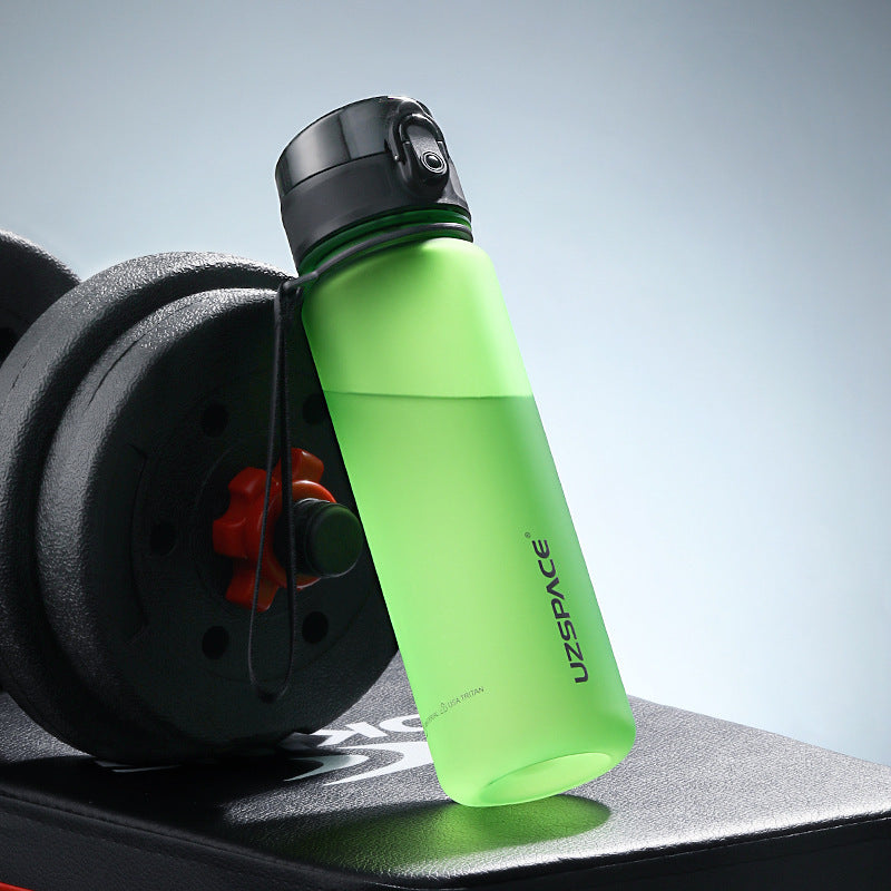 colorful fitness water bottle