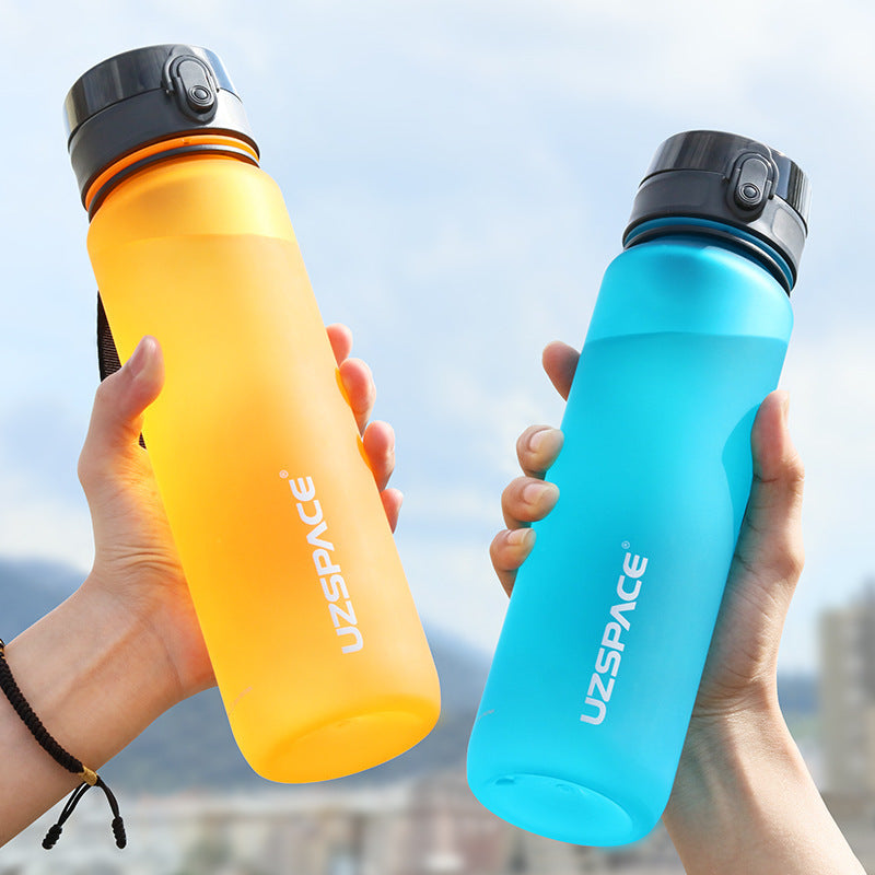 colorful fitness water bottle
