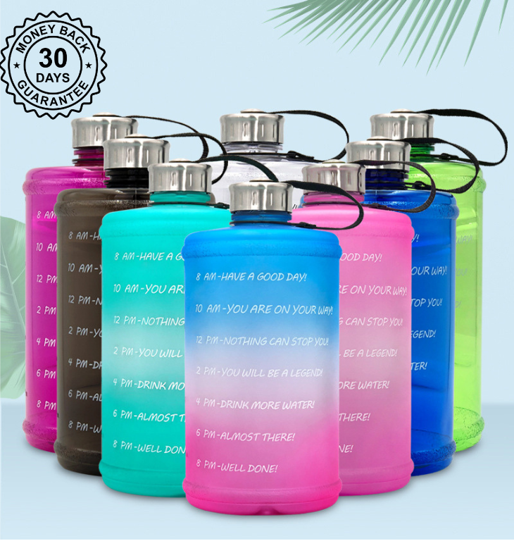 2.2L Sports Water Bottle Gradient