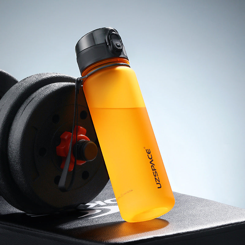 colorful fitness water bottle