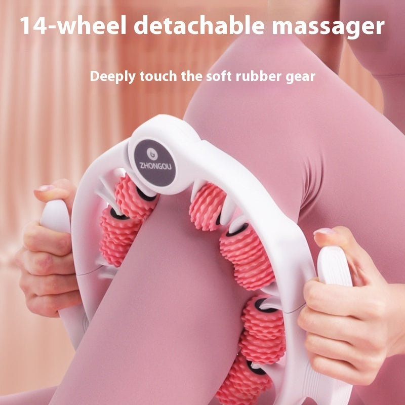 Massage Ring Clip Roller for Muscle Relaxation