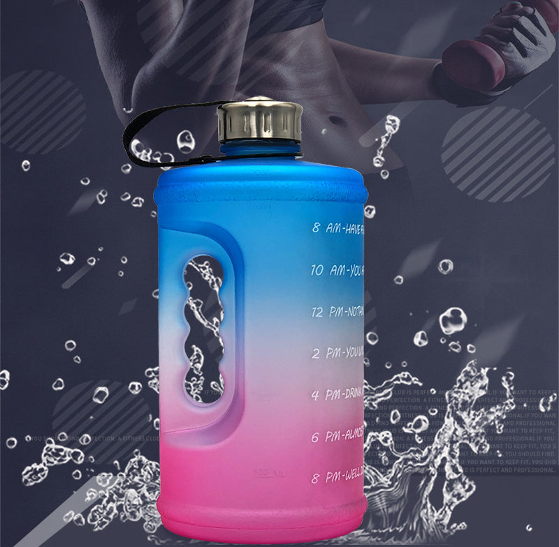 2.2L Sports Water Bottle Gradient